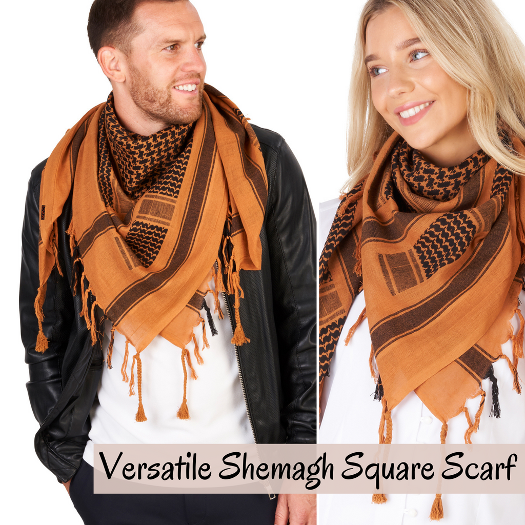 100% Cotton Shemagh Desert Tactical Scarf